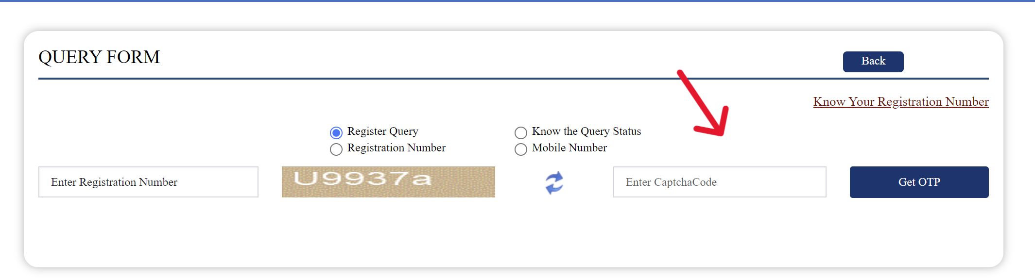 Query Form